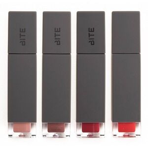 BITE Beauty BUNDLE Liquified Lipstick Braised+Demi-Glace+Flambe+Whip Minis .07oz